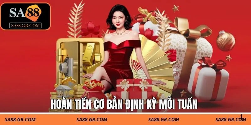 Hoàn tiền cơ bản định kỳ mỗi tuần Hoàn tiền cơ bản định kỳ mỗi tuần